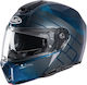 HJC RPHA90s Carbon Flip-Up Helmet with Sun Visor DOT 1470gr Balian KR5086