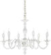 Ideal Lux Justine Sp6 Candelabru 6xE14 cu Lumânări Alb 197500