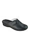 Anatomical Leather Women's Slippers Black
