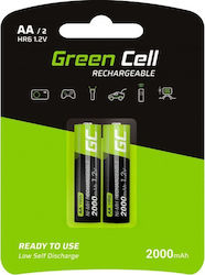Green Cell AA 2000mAh 1.2V 2τμχ
