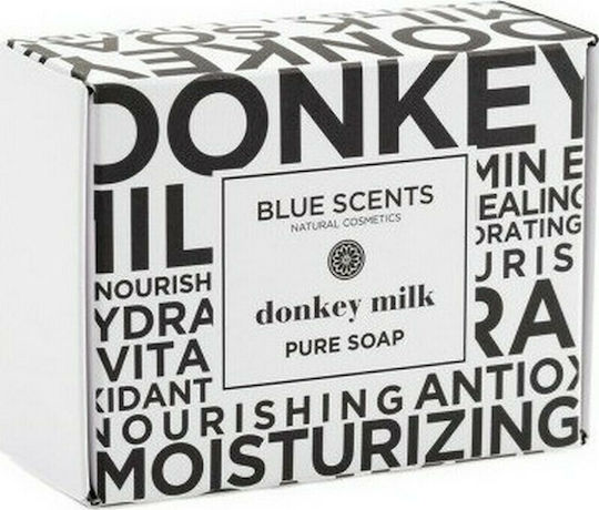 Blue Scents Donkey Milk Μπάρα Σαπουνιού με Ελαιόλαδο 135gr