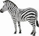 Collecta Miniature Toy Zebra 9.3cm