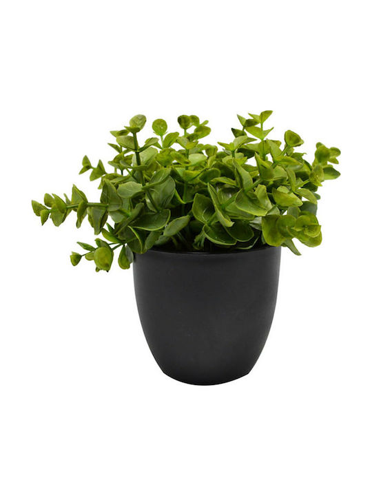 Ankor Artificial Plant in Small Pot Black 18cm 1pcs