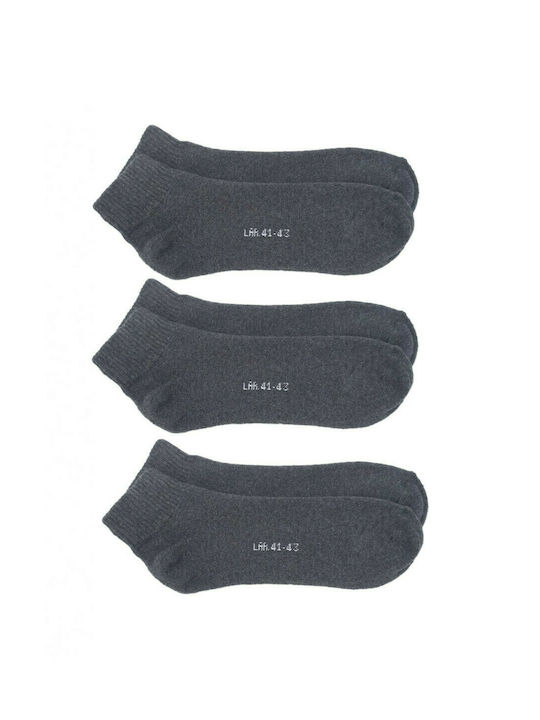 Socken unisex Ampo Socken Semi-fitted anthrazit anthrazit 3 Paar 301