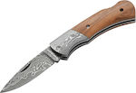 Boker Magnum Damascus Mistress Pocket Knife Brown with Blade made of Steel