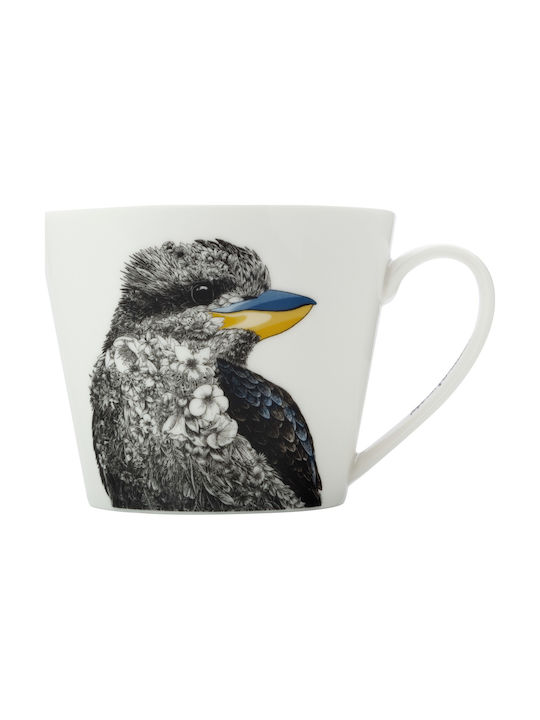 Maxwell & Williams Kookaburra Marini Ferlazzo Birds Mug White 450ml