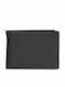 Vacant Δερμάτινο Ανδρικό Πορτοφόλι Μαύρο