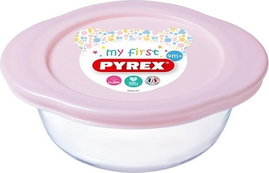 Pyrex Cοοk & Store Кутия за обяд Стъкло Розов Подходяща за микровълнова фурна 350мл 1бр