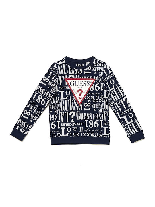 Guess Kinder Sweatshirt Marineblau