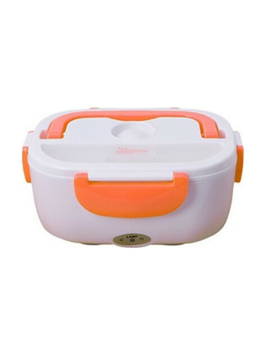 Plastic Electric Lunch Box Lamp Orange 650ml