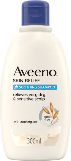 Aveeno Skin Relief Σαμπουάν για το Ευαίσθητο Τριχωτό για Ξηρά Μαλλιά Μαλλιά 300ml