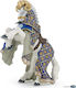 Papo Blue Weapon Master Ram Horse 14cm (Miscellaneous Designs)