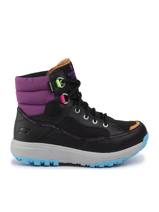 Skechers Damen Wanderschuhe Schwarz