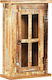 vidaXL Bathroom Cabinet L44xW21xH72cm Natural