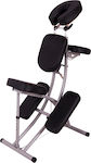 inSPORTline Relaxxy Stuhl Massage und Physiotherapie Schwarz aus Aluminium 75x122cm.