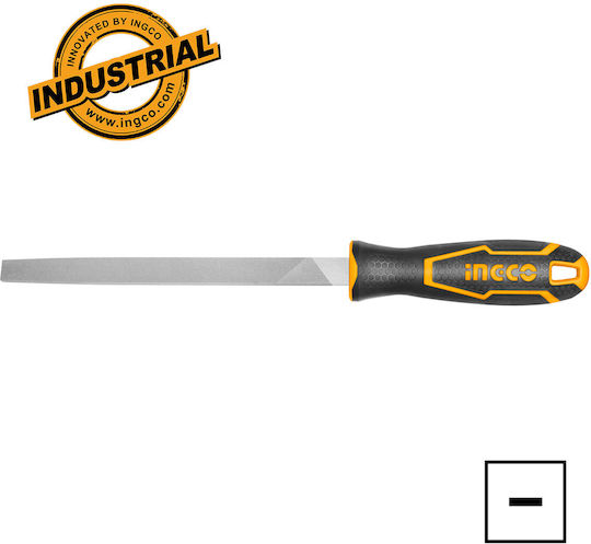 Ingco HSFF088 File Metal 200mm Flat with Handle