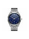 Meller Ekon Dag Watch Battery with Silver Metal Bracelet