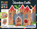 Clementoni Joc de construcție din carton Creative Castle Adventures 15286