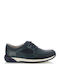 Ormand Sail Leder Herren Mokassins in Blau Farbe