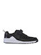Orbit Ride Παιδικά Sneakers Ανατομικά με Σκρατς Μαύρα