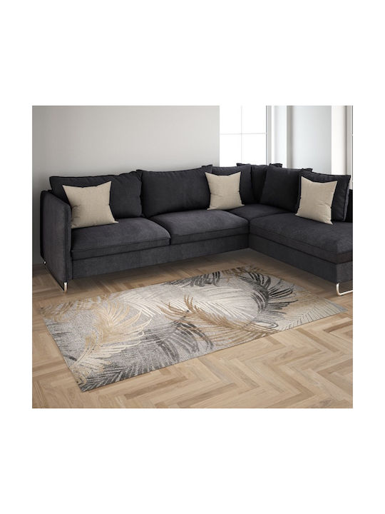Tzikas Carpets Summer Bedroom Rug Set Wicker Boheme Gray 3 Pieces