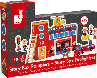 Janod Story Box Firefighters