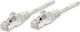 Anga U/UTP Cat.5e (Gigabit) Καλώδιο Δικτύου Ethernet 2m Λευκό