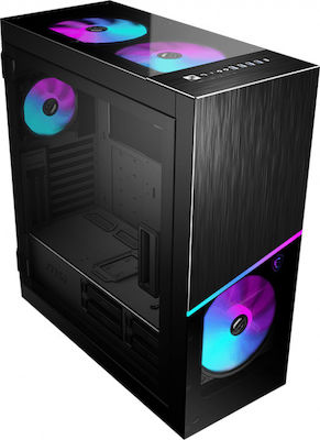 MSI MPG Sekira 500X Gaming Midi Tower Computer Case with Window Panel and RGB Lighting Black