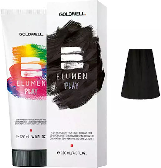 Goldwell Elumen Play Temporary Hair Dye Black 120ml