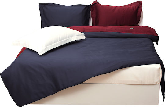 Anna Riska Deluxe Σετ Μαξιλαροθήκες Oxford White 52x72εκ.