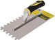 Topmaster Fliesenspachtel Metallisch Gezahnte 280mm mit Kunststoffgriff mit Zahn 8x8mm 320127