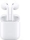 H1 Earbud Bluetooth Handsfree Earphones with Charging Case Whitά