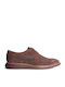 Damiani 006 Men's Leather Casual Shoes Brown