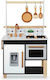 Kidkraft Kids Kitchen Κουζίνα Artisan Island made of Wood for 3+ Years Old 69 cm cm.