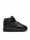 Court Court Borough MID 2 TDV Kids Sports Shoes with Hoop & Loop Closure Black