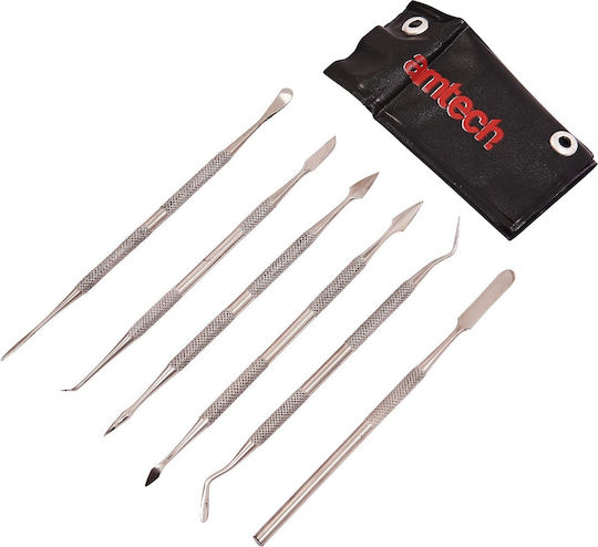 Amtech Set de unelte pentru sculptură materiale moi & ceară 6 buc R0300 Seturi de unelte de mână 6buc