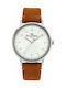 Ben Sherman Portobello City Watch Battery with Brown Leather Strap