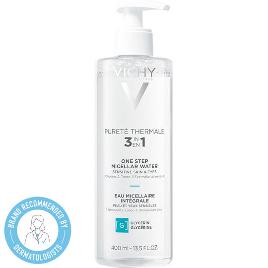 Vichy Purete Thermale Micellar Water Αφαίρεσης Μακιγιάζ Προσώπου & Ματιών 400ml