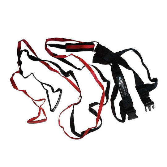Yakimasport Speed Training Belt Еластична Лента за Фитнес Трудна Черна