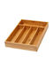 Casa Wooden Drawer Cutlery Tray 36x26x5cm Brown