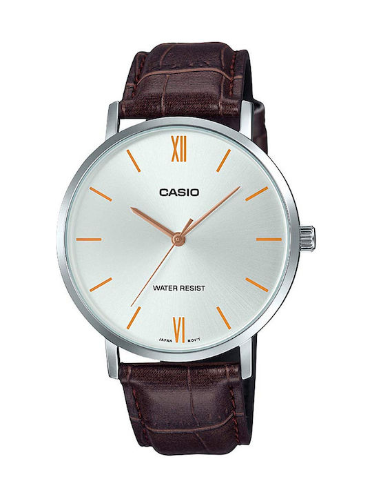 Casio Ceas Bărbați 44mm Baterie Cu Curea Din Pi...