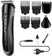 Kemei KM-1407 Rechargeable Hair Clipper Set Black