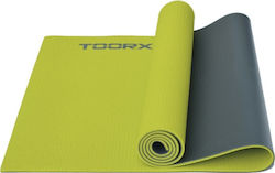 Toorx Στρώμα Γυμναστικής Yoga/Pilates Πράσινο (173x60x0.6cm)
