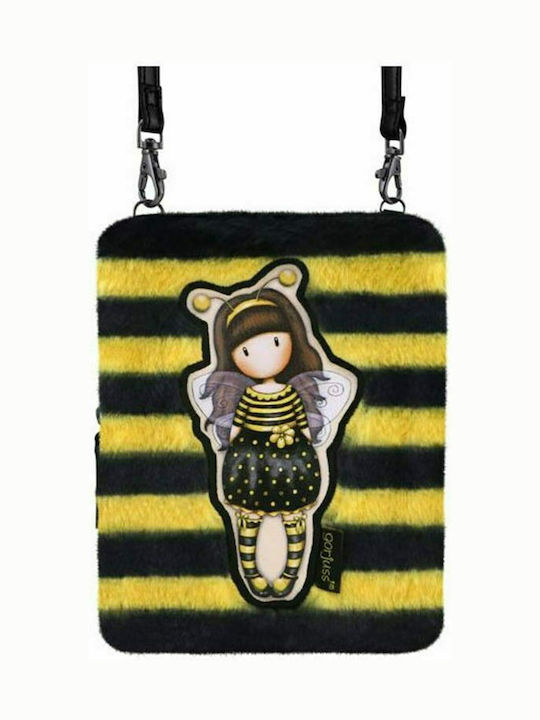 Santoro Bee Loved Детска чанта през Рамо Жълта 13брx6брx17.5брсм.