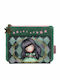Santoro Circus Firefly Kids Wallet with Coins with Zipper Green