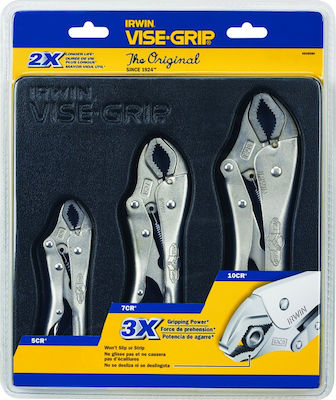 Irwin Grip Pliers 3pcs