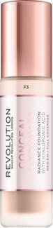 Revolution Beauty Conceal & Hydrate Foundation Mov/alb 23ml