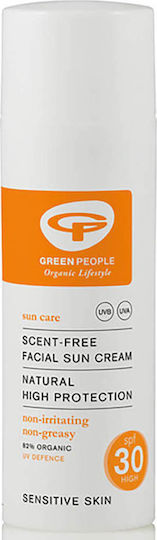 Green People Mineral Αντηλιακή Κρέμα Προσώπου SPF30 50ml