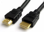 Anga HDMI 2.0 Cable HDMI male - HDMI male 1m Μαύρο