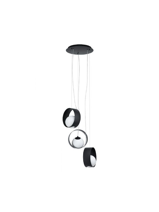 Eglo Camargo Pendant Light Three-Light for Socket E14, E.14 Multicolour